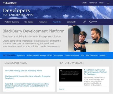 BlackBerry Developer.